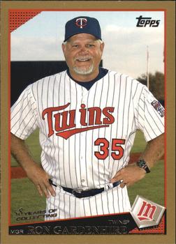 2009 Topps - Gold #117 Ron Gardenhire Front