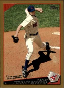 2009 Topps - Gold #213 Jeremy Sowers Front