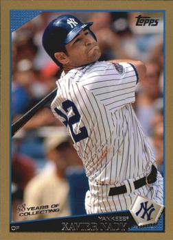 2009 Topps - Gold #231 Xavier Nady Front