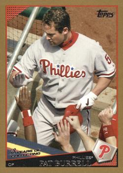 2009 Topps - Gold #245 Pat Burrell Front