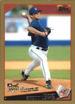 2009 Topps - Gold #248 Scott Lewis Front