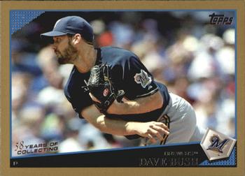 2009 Topps - Gold #264 Dave Bush Front