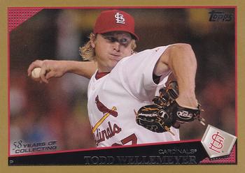 2009 Topps - Gold #266 Todd Wellemeyer Front