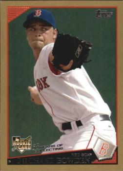 2009 Topps - Gold #267 Michael Bowden Front