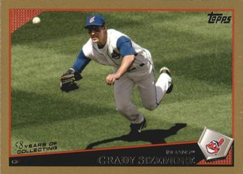 2009 Topps - Gold #270 Grady Sizemore Front
