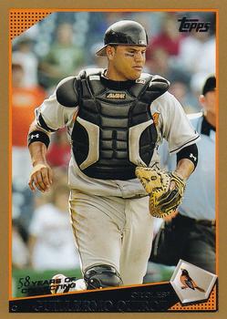 2009 Topps - Gold #288 Guillermo Quiroz Front