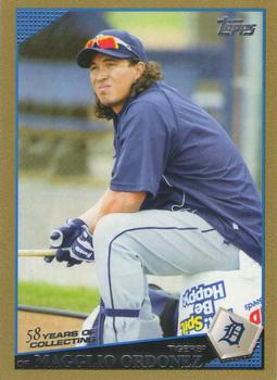 2009 Topps - Gold #395 Magglio Ordonez Front