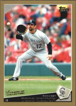 2009 Topps - Gold #405 Todd Helton Front