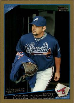 2009 Topps - Gold #424 Jorge Campillo Front