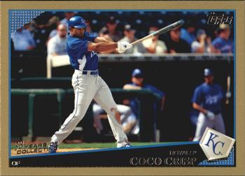 2009 Topps - Gold #433 Coco Crisp Front