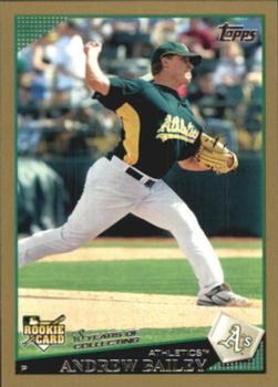 2009 Topps - Gold #441 Andrew Bailey Front