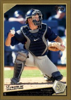 2009 Topps - Gold #514 Nick Hundley Front