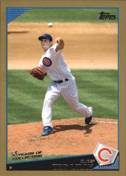 2009 Topps - Gold #569 Ted Lilly Front