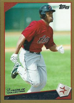 2009 Topps - Gold #572 Michael Bourn Front