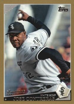 2009 Topps - Gold #577 Jose Contreras Front