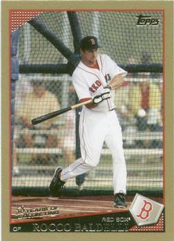 2009 Topps - Gold #579 Rocco Baldelli Front