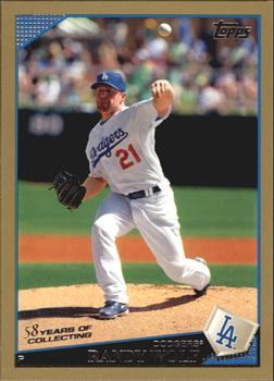 2009 Topps - Gold #597 Randy Wolf Front