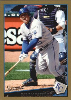 2009 Topps - Gold #627 Billy Butler Front