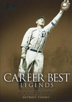 2009 Topps - Legends of the Game Career Best #LGCB-TC Ty Cobb Front