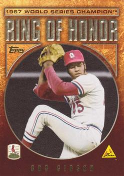 2009 Topps - Ring of Honor #RH18 Bob Gibson Front