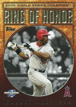 2009 Topps - Ring of Honor #RH58 Garret Anderson Front