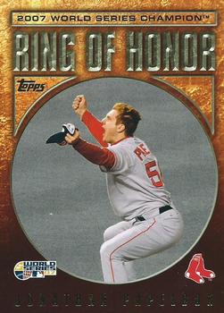 2009 Topps - Ring of Honor #RH72 Jonathan Papelbon Front