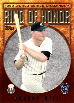 2009 Topps - Ring of Honor #RH89 Johnny Mize Front