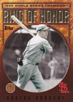 2009 Topps - Ring of Honor #RH90 Rogers Hornsby Front