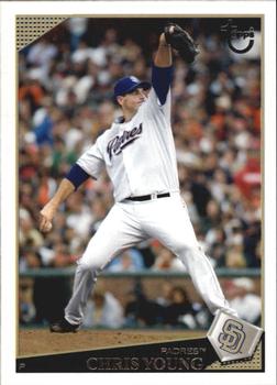 2009 Topps - Retro Gray Back #113 Chris Young Front