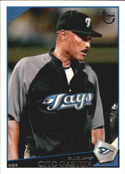 2009 Topps - Retro Gray Back #254 Cito Gaston Front