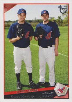 2009 Topps - Retro Gray Back #333 Jeremy Sowers / Aaron Laffey Front