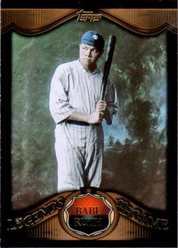 2009 Topps - Legends of the Game Gold (Target) #LLG-3 Babe Ruth Front