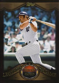 2009 Topps - Legends of the Game Gold (Target) #LLG-8 Thurman Munson Front