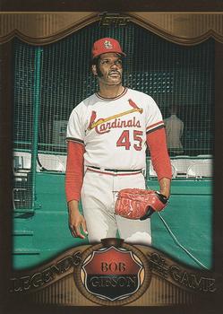 2009 Topps - Legends of the Game Gold (Target) #LLG-12 Bob Gibson Front