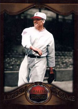 2009 Topps - Legends of the Game Gold (Target) #LLG-18 Walter Johnson Front