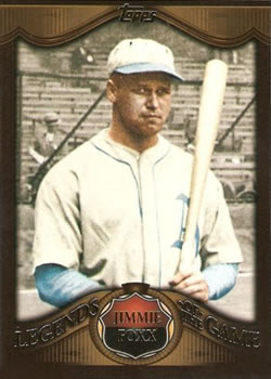 2009 Topps - Legends of the Game Gold (Target) #LLG-20 Jimmie Foxx Front