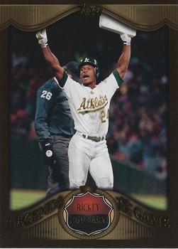 2009 Topps - Legends of the Game Gold (Target) #LLG-21 Rickey Henderson Front