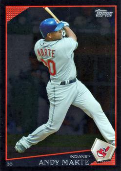 2009 Topps - Black #3 Andy Marte Front