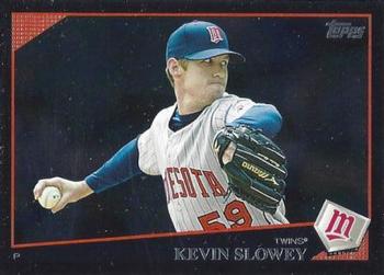 2009 Topps - Black #36 Kevin Slowey Front