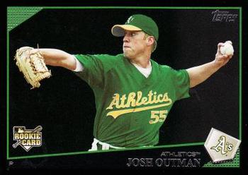 2009 Topps - Black #63 Josh Outman Front