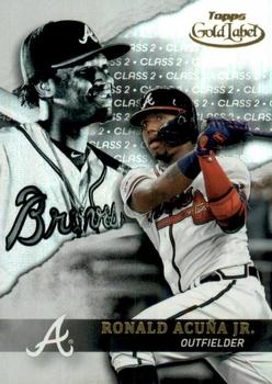 2020 Topps Gold Label - Class 2 #8 Ronald Acuña Jr. Front