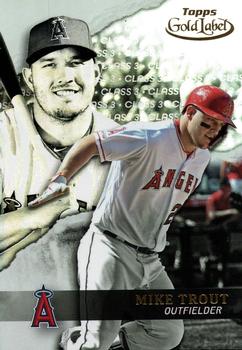 2020 Topps Gold Label - Class 3 #1 Mike Trout Front