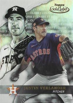 2020 Topps Gold Label - Class 3 #40 Justin Verlander Front