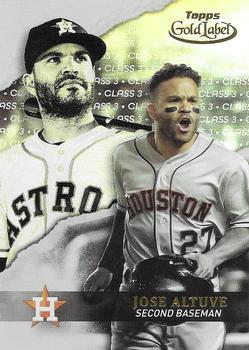 2020 Topps Gold Label - Class 3 #42 Jose Altuve Front