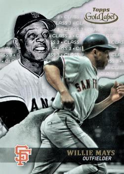 2020 Topps Gold Label - Class 3 #84 Willie Mays Front
