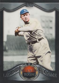 2009 Topps - Legends of the Game Platinum (Wal-Mart) #LLP-6 Cy Young Front