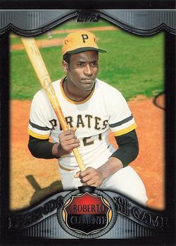 2009 Topps - Legends of the Game Platinum (Wal-Mart) #LLP-9 Roberto Clemente Front