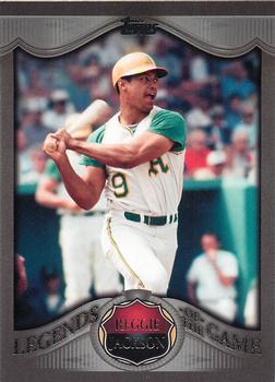 2009 Topps - Legends of the Game Platinum (Wal-Mart) #LLP-25 Reggie Jackson Front
