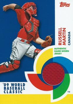 2009 Topps - WBC Stars Relics #BCR-RM Russell Martin Front