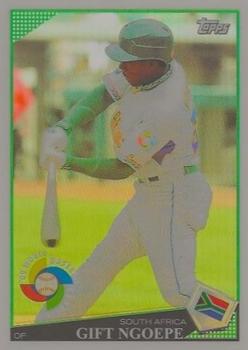 2009 Topps - World Baseball Classic Rising Star Redemption #3 Gift Ngoepe Front